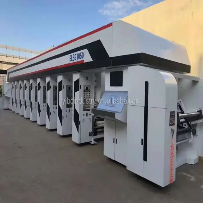 BOPP film els type 300m rotogravure printing machine