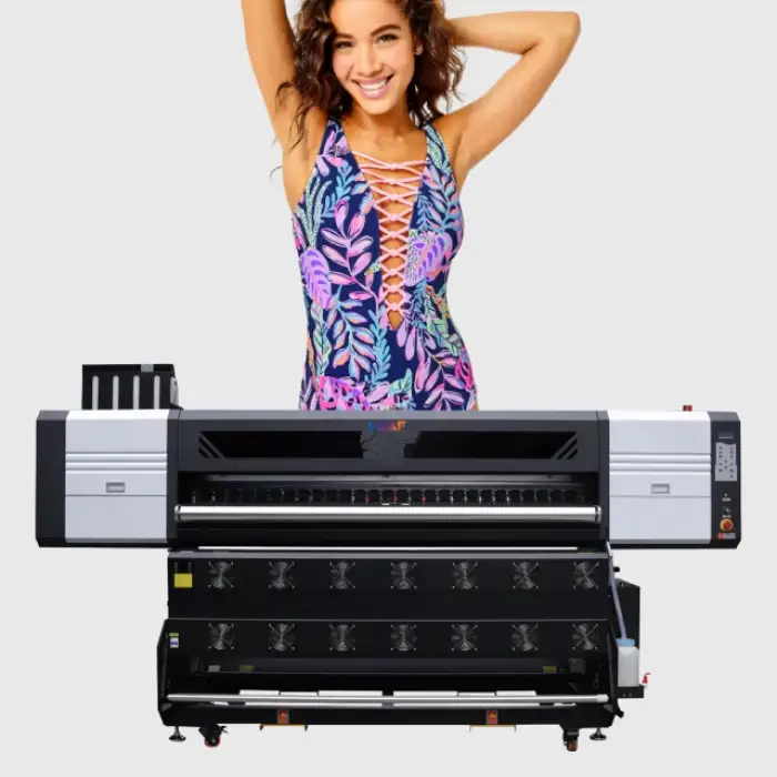 1.8m 6 Feet i3200 Printheads Digital Sublimation Printer For Heat Transfer