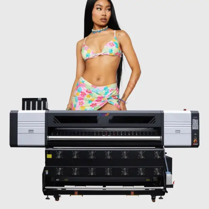 1.8m 6 Feet i3200 Printheads Digital Sublimation Printer For Heat Transfer