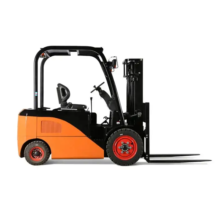 Electric 4 wheel forklift, high quality 2t 3ton forklift with lithium battery