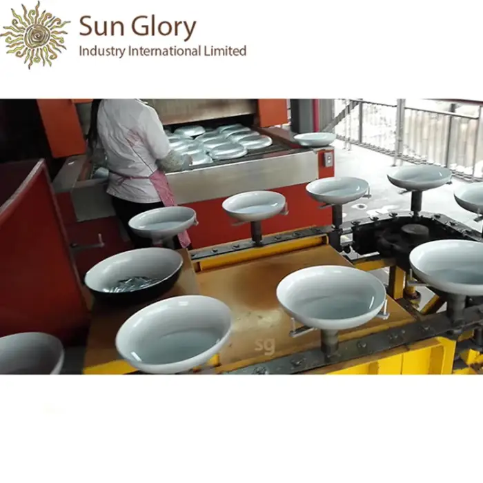 Industrial High quality non stick fry pan cookware coating production line cookware production equipment