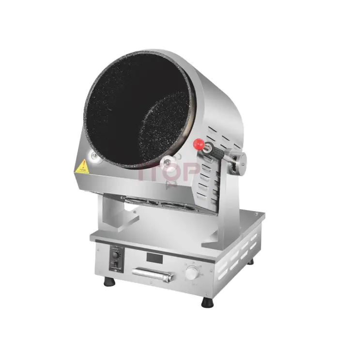 Automatic Cooking Pot Intelligent Cooking Robot Wok 8000W Kochroboter Restaurant 380V Drum Cooking Machine