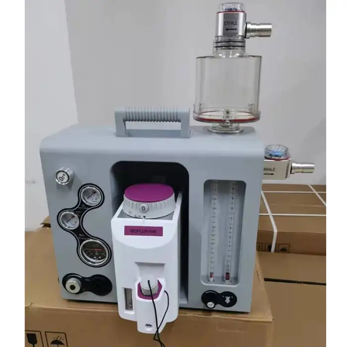 Medical Portable Veterinary Anesthesia Machine Handheld Vet Anaesthesia Equipment for Animals