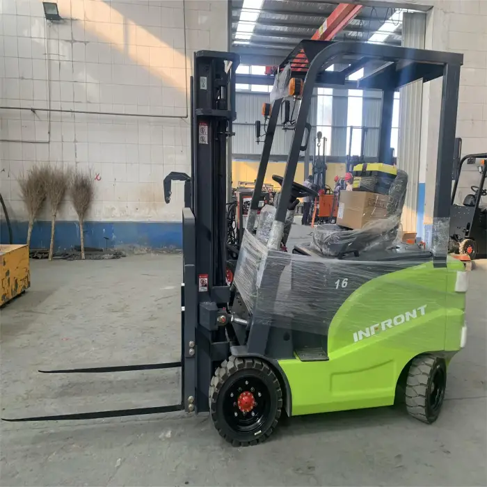 2t forklift Self Loading Portable Stacker Forklift electric forklift for home on sale