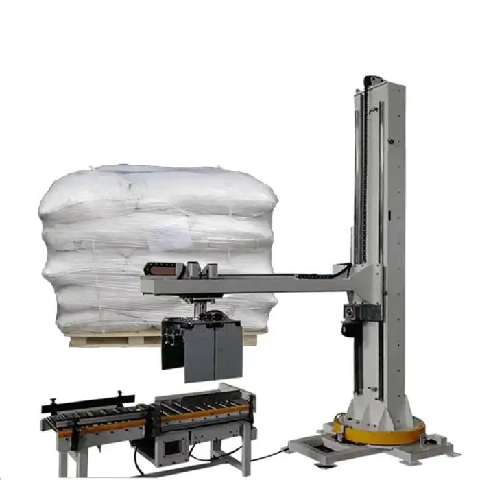 Automatic Industrial Robot Palletizing Cement Bag Palletizer Machine Robot Stacker Palletizer Stacking Machine For Box Pallet