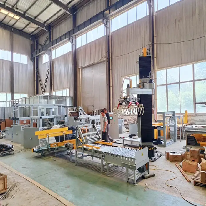 Automatic Industrial Robot Palletizing Cement Bag Palletizer Machine Robot Stacker Palletizer Stacking Machine For Box Pallet