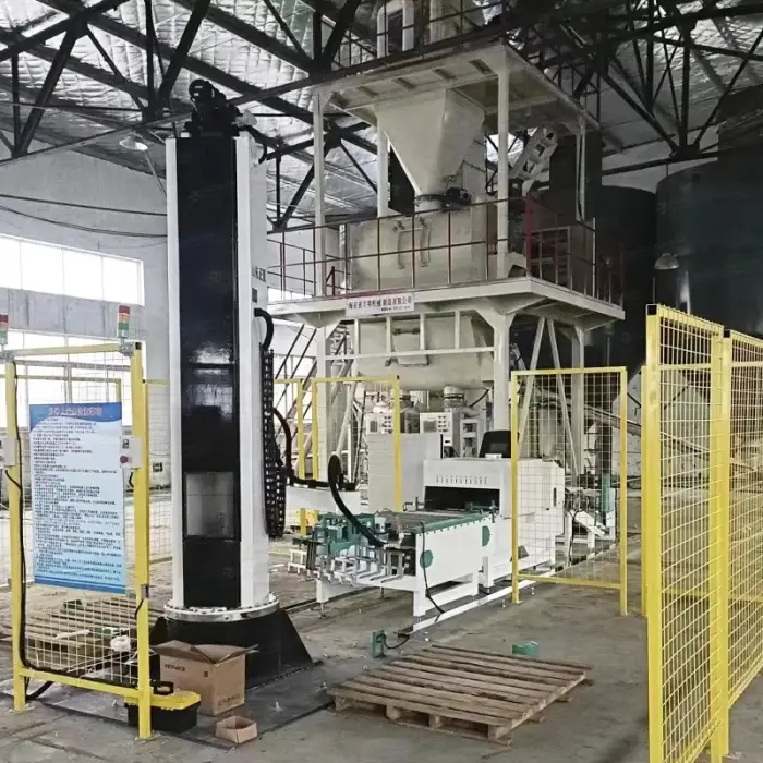 Fast Speed Automatic Palletizing Stacking Machine Bottle Carbon Bag Robot Stacker Single Column Palletizer