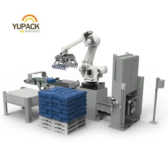 Automatic Robot Stacker for Animal Feed and Cement Bags