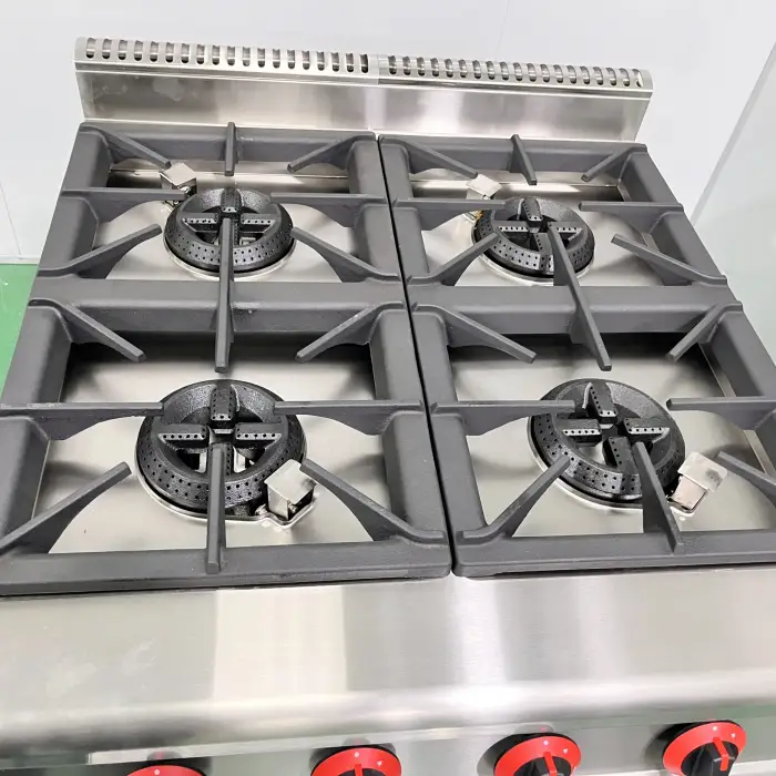 Catering Equipment Free Standing Commercial Restaurant Cooking Cookware Gas Cooker Burner With Oven