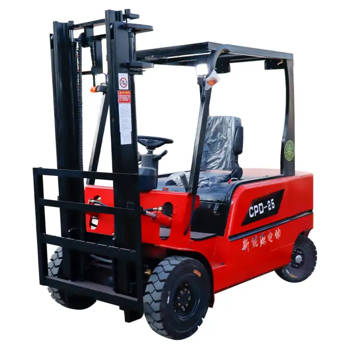 1 Ton Electric Four Wheel Forklift Truck