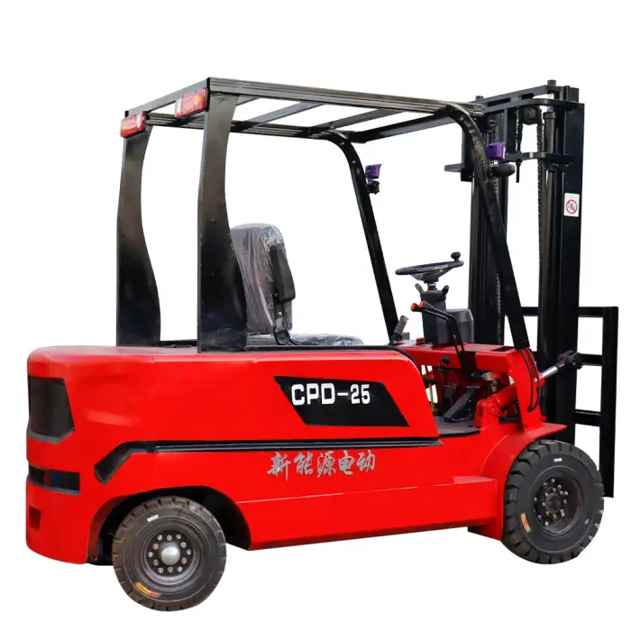 1 Ton Electric Four Wheel Forklift Truck