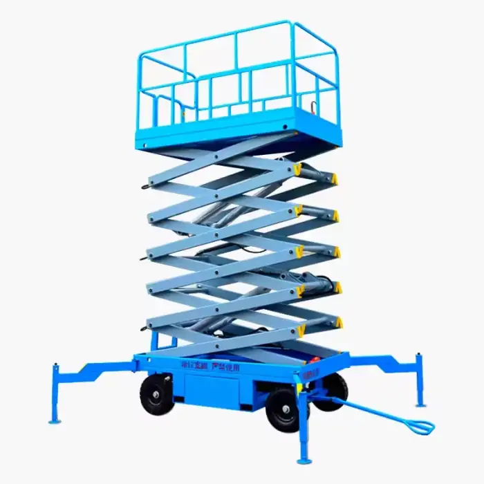 Vertical Scissors Lift Table Aerial Platform Aerial Scissor Type Stacker Lifting Equipment