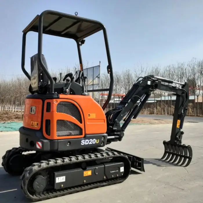 EPA mini Excavator 3.5 Ton Fast delivery Kubota Engine Crawler Digger Minibagger Farm Used 1 Ton Mini Excavator Machine