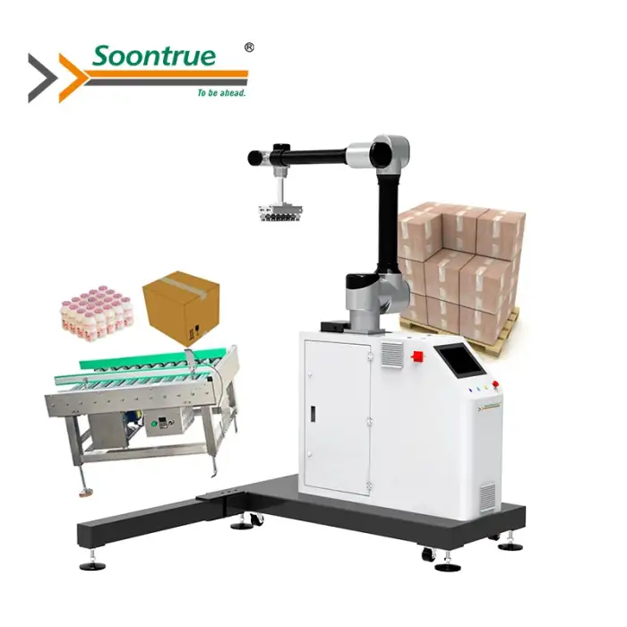 Automatic Column Palletizer for 25kg Animal Food and Flour