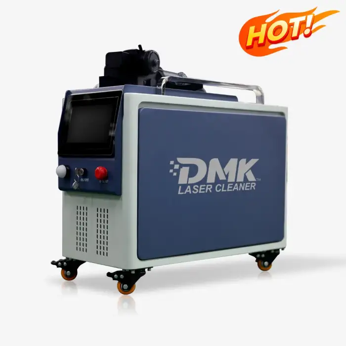 DMK 300W Pulse Laser Cleaning Machine High Power Effective on Wood Stainless Steel Stone Aluminum Glass Plastic Metal Brand New