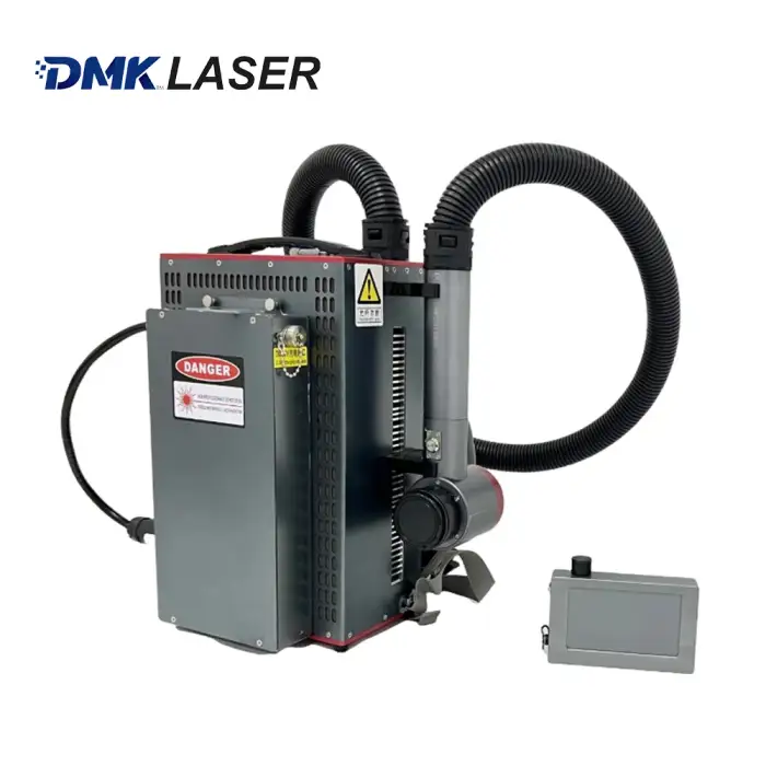 DMK High Quality Backpack Laser Cleaning Machine Type Light Weight Pulsed rust removal