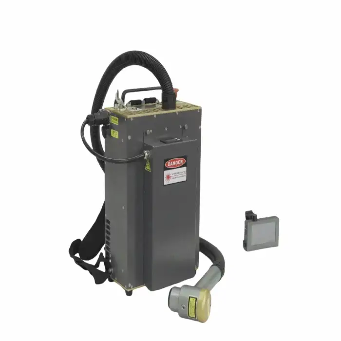 DMK High Quality Backpack Laser Cleaning Machine Type Light Weight Pulsed rust removal