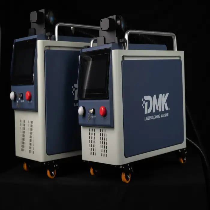 DMK 300W Pulse Laser Cleaning Machine High Power Effective on Wood Stainless Steel Stone Aluminum Glass Plastic Metal Brand New