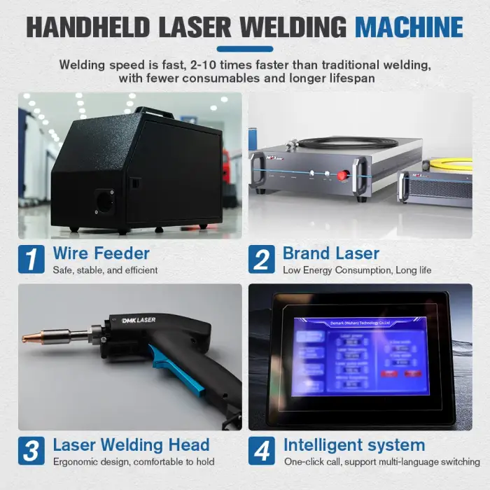 DMK Air Cooling Functional Laser Welding Machine for sales