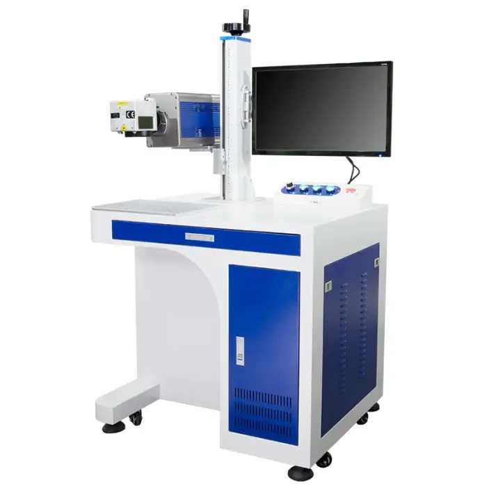 30W 50W fiber laser marking machine for engraving metal stainless steel aluminum gold and silver jewelry