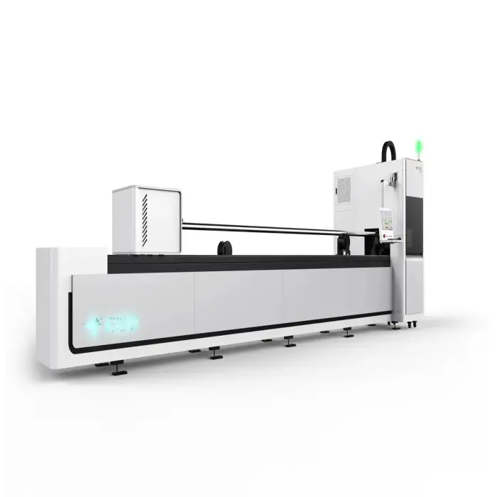 Metal Tube Raycus fiber Laser Cutting Machine 6000W Fiber TQL-F6000-3015WB-60G