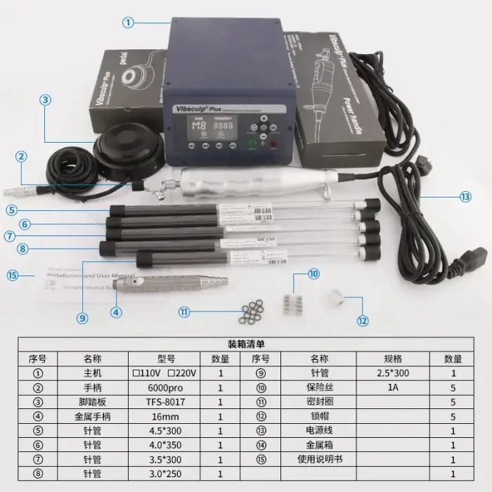 Power-Assisted Liposuction Vibration Endolift Vaserlipo PAL Liposuction Machine