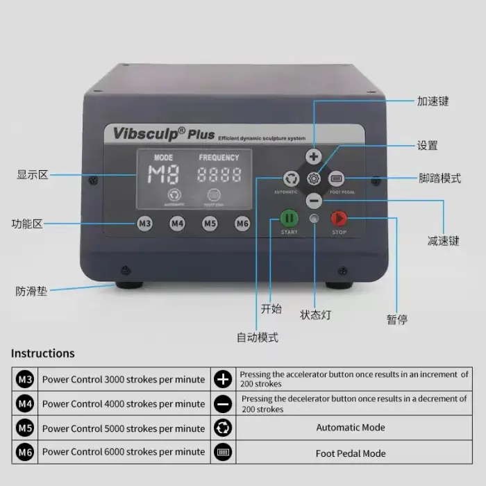 Power-Assisted Liposuction Vibration Endolift Vaserlipo PAL Liposuction Machine