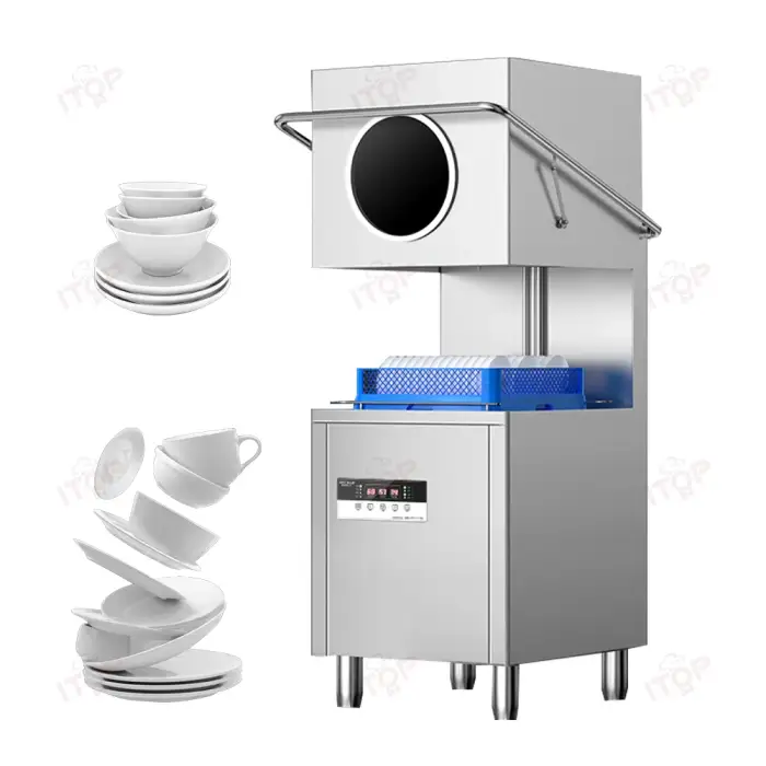 Big capacity Full Automatic Electric Commercial Freestanding Wash Dishes Machine Dishwashing Machine Modern Automatic Dishwasher