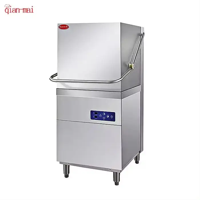 Professional Commercial Dishwashing Machine Vertical Industrial Automatic Effortless Cleaning Dishwasher Machine