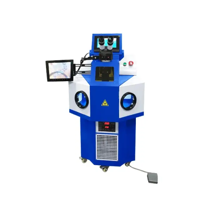 Gold silver  jewelry yag fiber laser spot welding machine welder laser 200w 300W jewelry laser welding machine water cooling