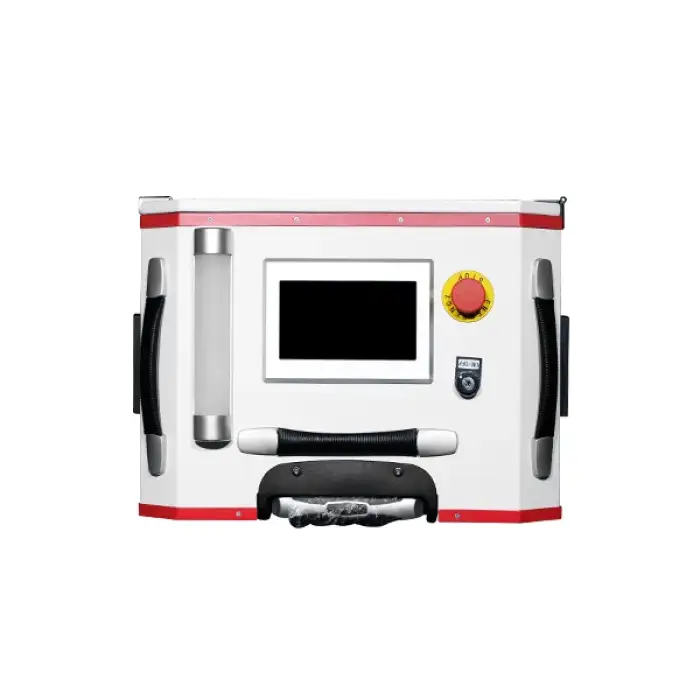 100w 200w 300w portable small hand held pules fiber laser cleaning machine for stone metal