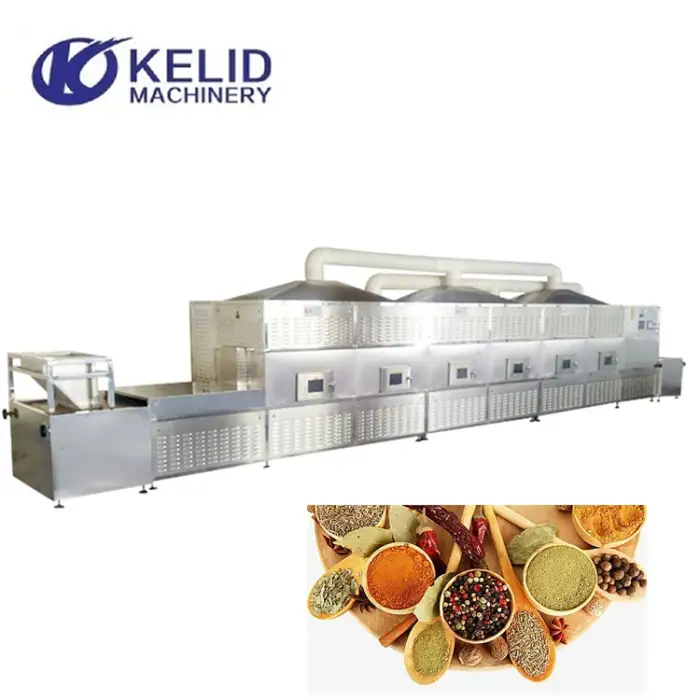 automatic high efficient industrial Tunnel Microwave Oven