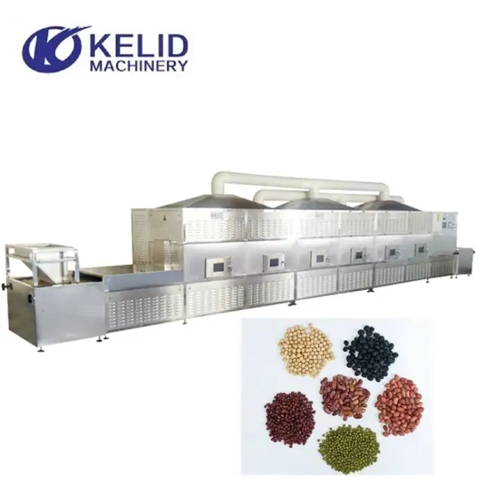 automatic high efficient industrial Tunnel Microwave Oven