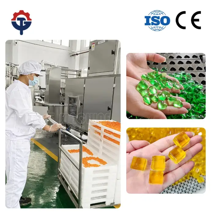 TG full Automatic Factory Price Jelly Candy Gummy Machine maker