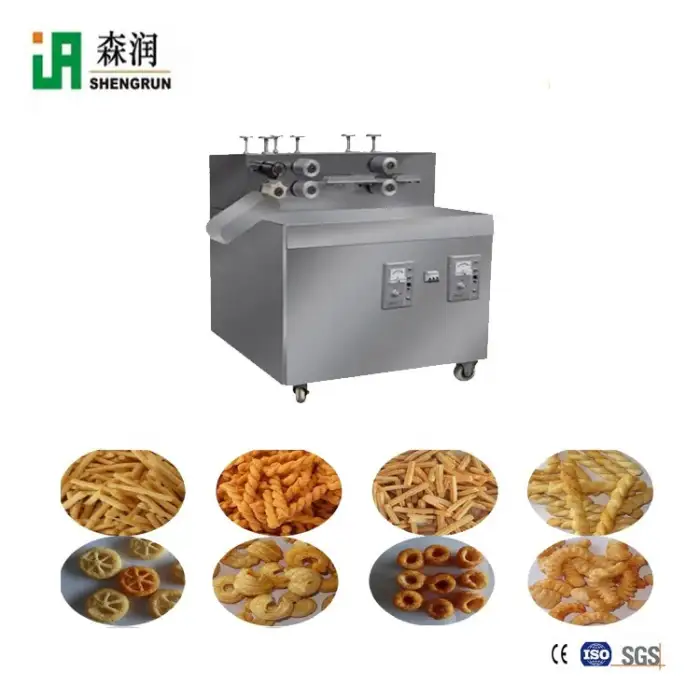 CE certificate doritos corn chips making machine corn fried bugle production line