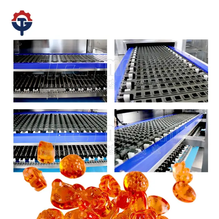 TG full Automatic Factory Price Jelly Candy Gummy Machine maker