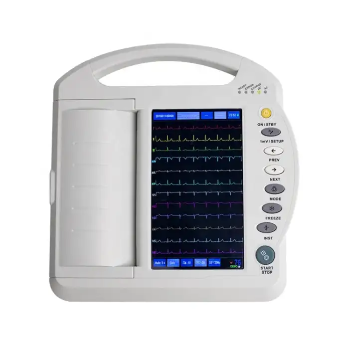 UN BIO MEDICAL Portable Medical 12 Channel 12 Lead EKG ECG Machine