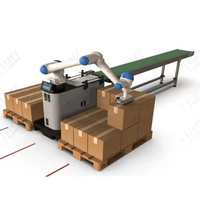 Automatic Cobot Palletizer for Cartons and Bags