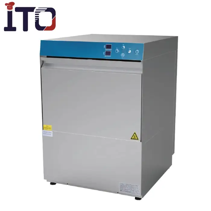 Undercounter Stainless Steel Sanitizing Dishwasher, High Temperature