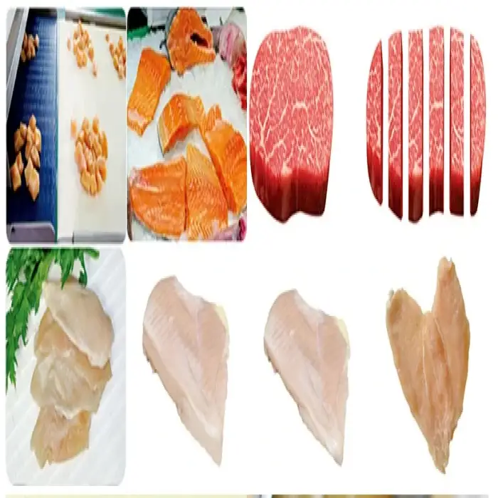 Industrial large Fresh Meat intelligent cutting machine for Fish Meat Portion Cutter