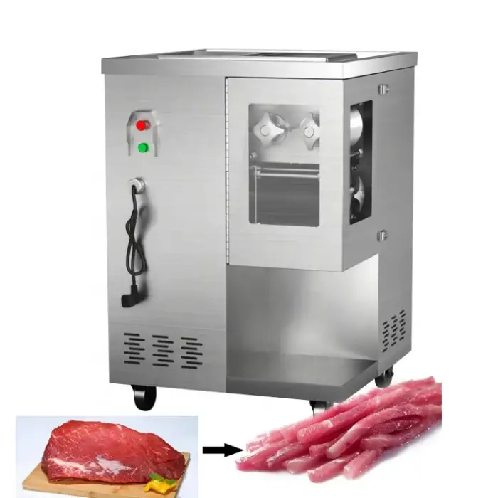 Industrial Beef Slicer Strips Cutting Machine for Meat Processing