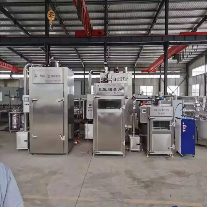 Automatic Commercial Pork, beef, chicken starch Sausage Making Machine Production Line