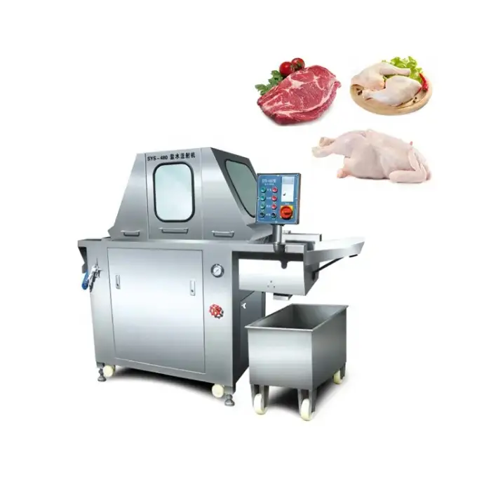 Automatic Chicken Beef Pork Meat Tenderizer Injectors Meat brine injector Machine