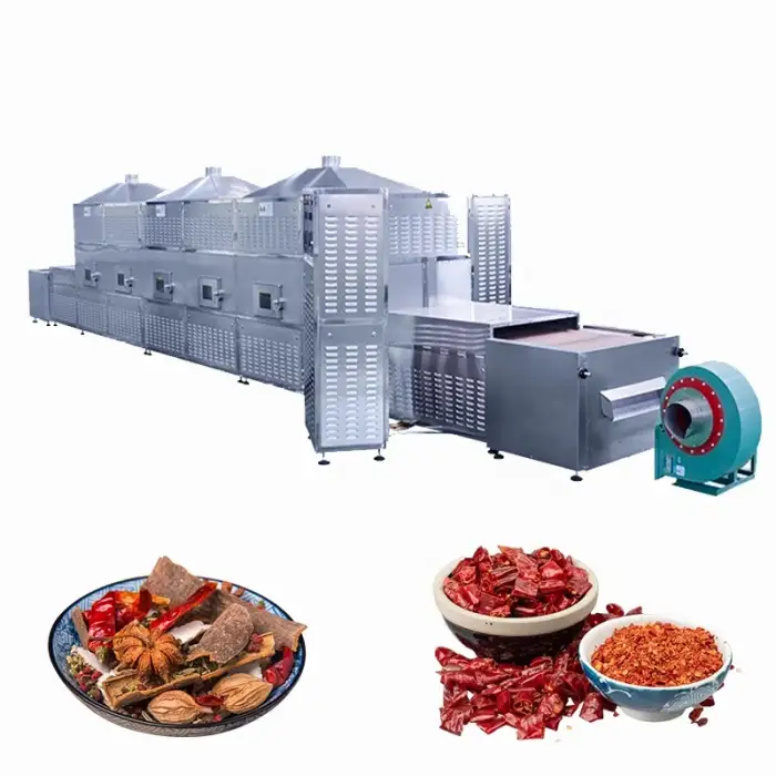 12kw continuous working industrial microwave oven