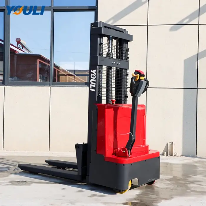 1500KG Electric Pallet Stacker with 3.5M Lift Height