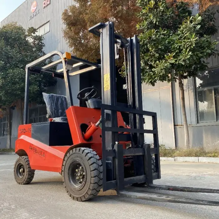 CE ISO Electric Forklift Trucks Pallet Stacker Pallet Truck 4 Wheel lithium Battery Forklifts