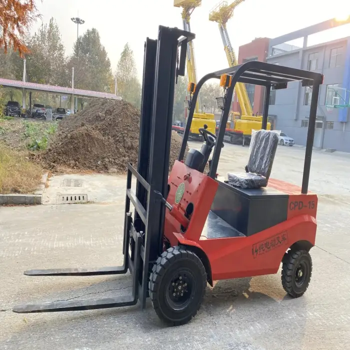 CE ISO Electric Forklift Trucks Pallet Stacker Pallet Truck 4 Wheel lithium Battery Forklifts