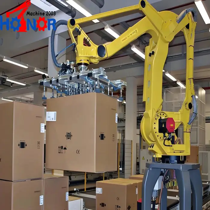 Intelligent Automatic Fanuc Kuka, Abb, Efort Robot Stacker