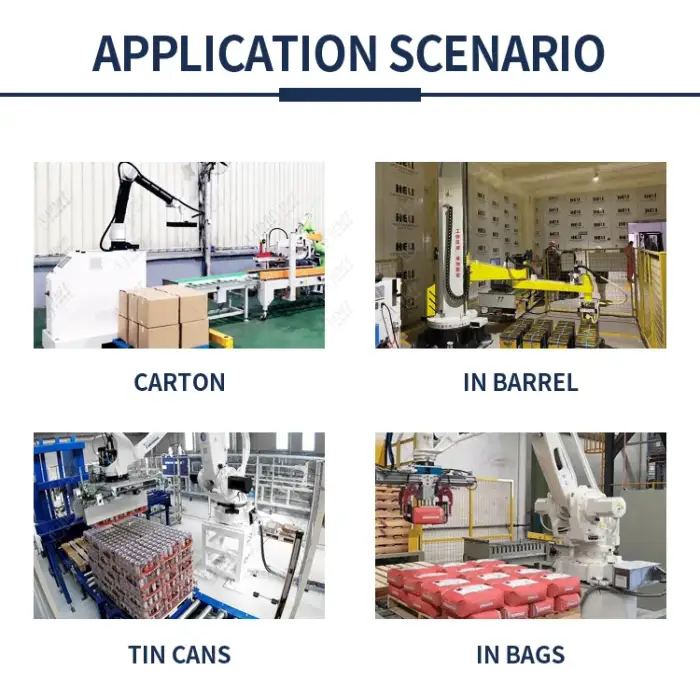 Collaborative Robot Palletizer Robot Arm Pick And Place Palletizing System for Cobot Palletizer Price Robot Stacker