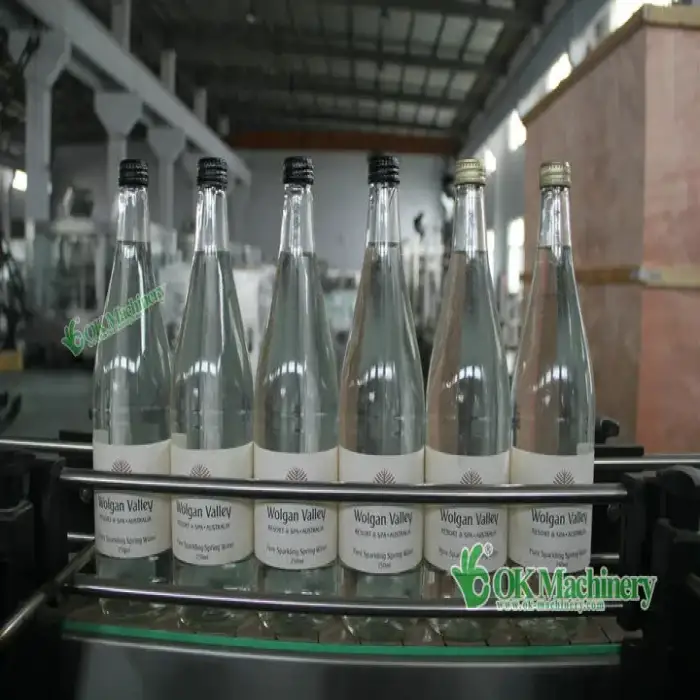 automatic wine bottle labeling machine